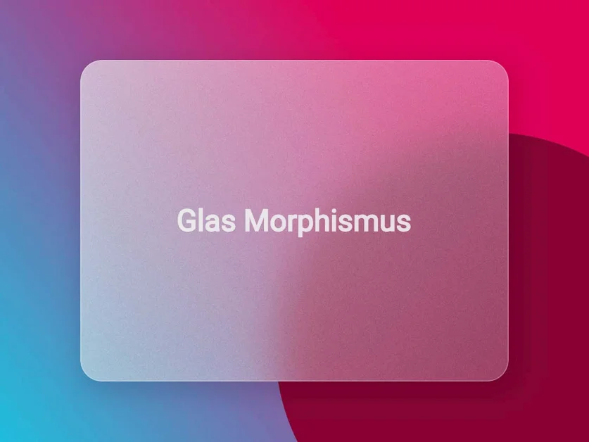Verdeutlichung von Glas Morphismus