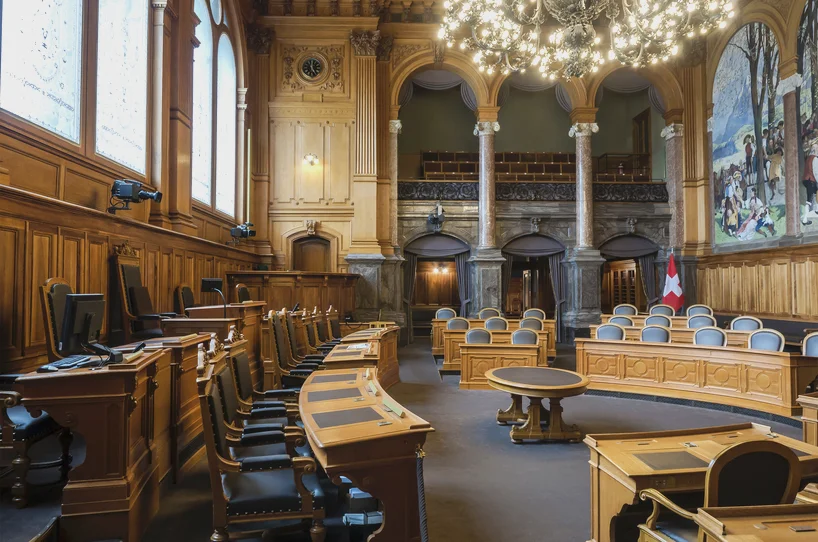 <i>Wahlwebsite</i> zu den Parlamentswahlen 2023