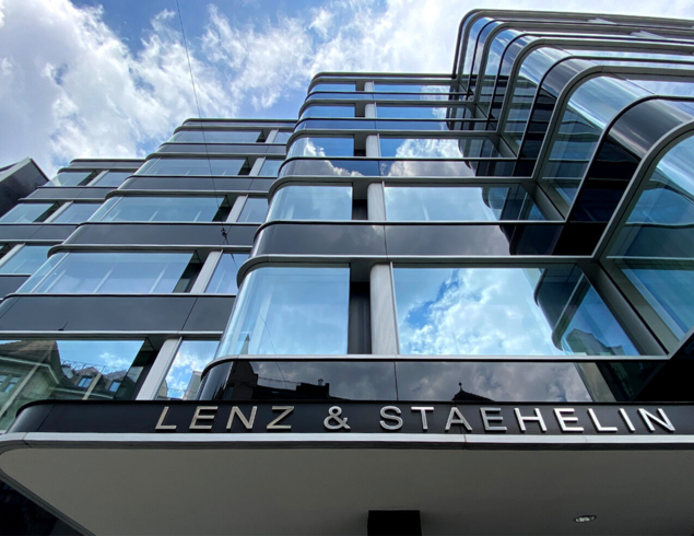 Umsetzung des neuen Webauftrittes für Lenz & Staehelin